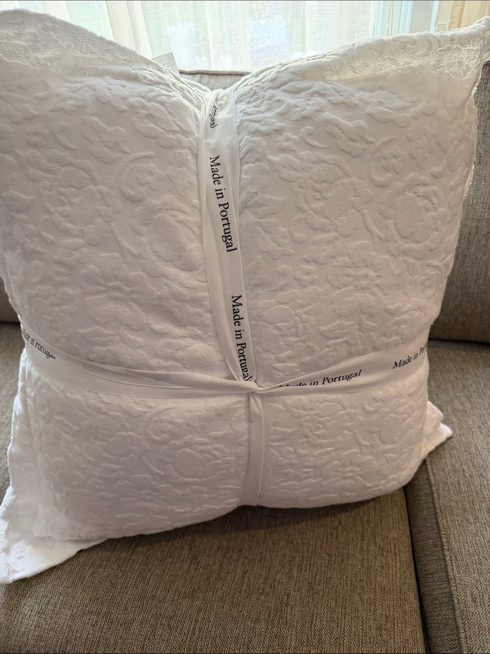 Made in Portugal,SET OF 2 DECORATIVE PILLOWS